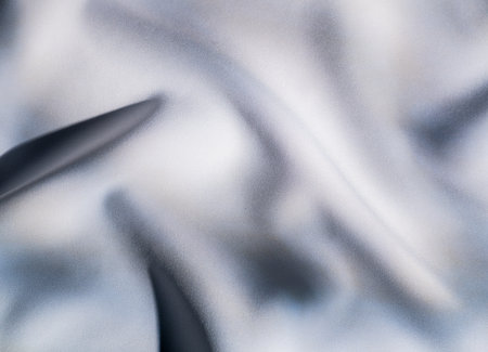 Elegant Soft White and Gray Fabric Textureの写真素材