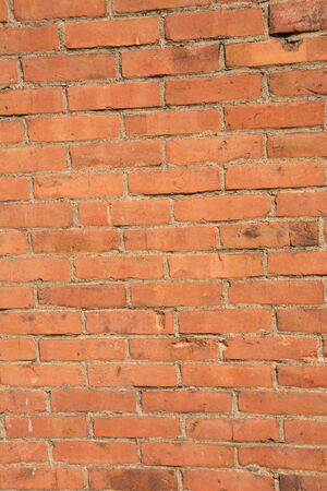 Red brick wall