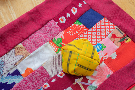 Close up of frosty twig with snow crystals on it.の写真素材