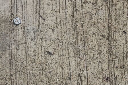 The surface of the bridge cement dock surfaceの写真素材