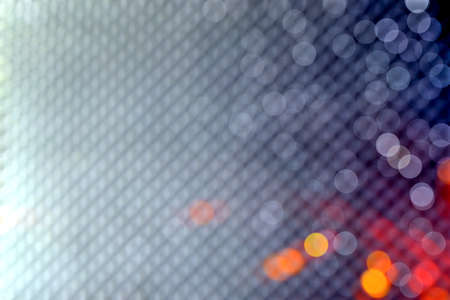 Bokeh processing from reflections on soundproof wall panels in karaoke roomsの写真素材