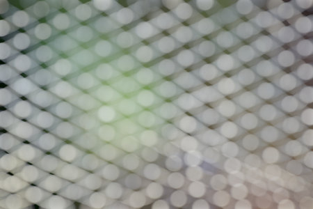 Abstract Focus Blurred Bokeh Pattern processed from the photos of rope mesh.の写真素材