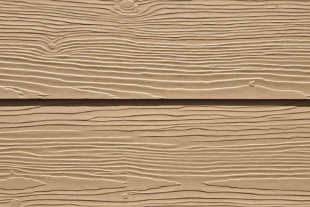 Texture of a wall made of corrugated cardboard, close-upの写真素材