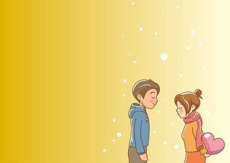 Valentine's Day Image Illustrationのイラスト素材