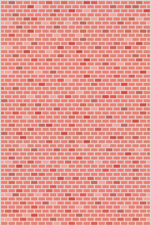 Image illustration of red brick for backgroundのイラスト素材