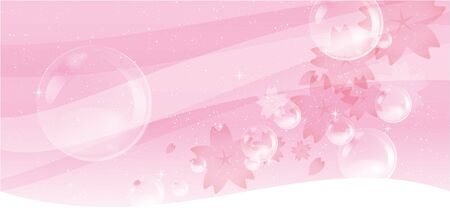 Image of Cherry Blossoms. For backgroundのイラスト素材