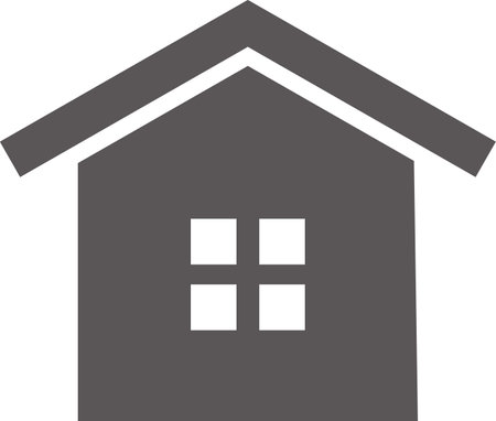 house simple iconのイラスト素材