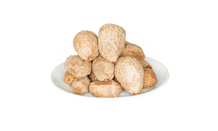 Boiled taro