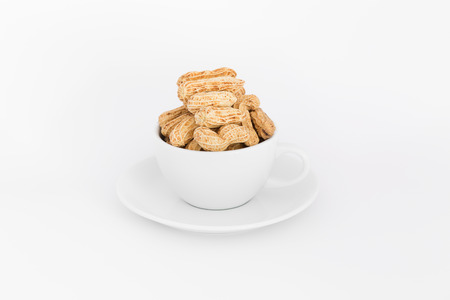 Boiled peanutsの写真素材