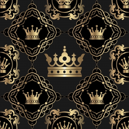 background retro  wallpaper, pattern, vector, vintage background textureのイラスト素材