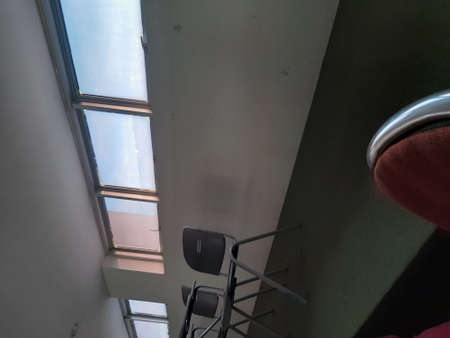 beautiful sky from class view