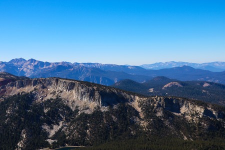 view of the mountains near the mammoth lakes.の写真素材