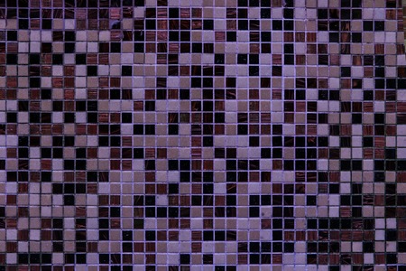 Bright purple square mosaic for textural background