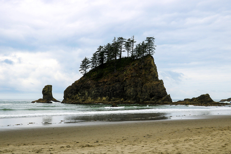 Second beach in the   Park in the morning, USAの写真素材