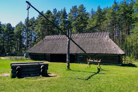 Tallinn, Estonia, May 24 2017 Estonian Open Air Museumのeditorial素材