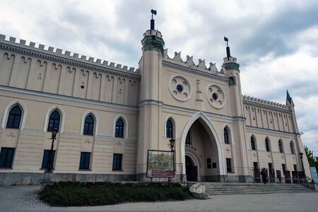 Lublin, Poland - May 14, 2019: Lublin Castle - a former royal castle and a fortification built in the twelfth centuryのeditorial素材