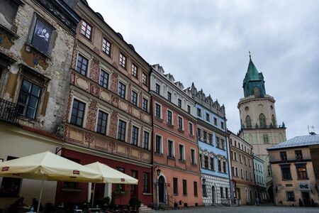 Lublin, Poland - May 14, 2019 Old town of Lublinのeditorial素材