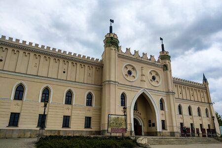 Lublin, Poland - May 14, 2019: Lublin Castle - a former royal castle and a fortification built in the twelfth centuryのeditorial素材
