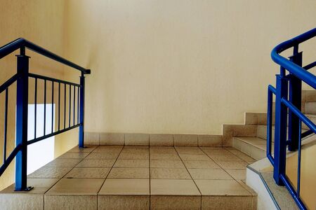 View of the stairs and steps in an office building or residential building
