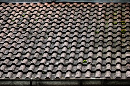 Old roof shingles texture for a background