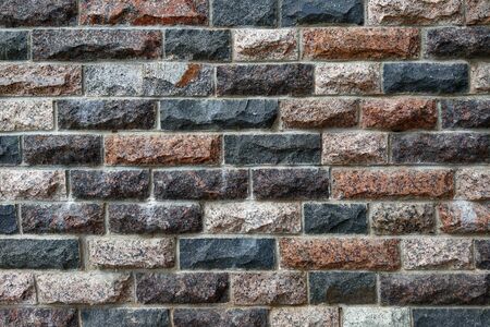 Brick wall with gradient for background usageの写真素材