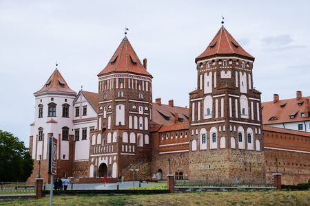 Minsk region, Belarus, May 5, 2019 Mir Castle Complex in Belarusのeditorial素材
