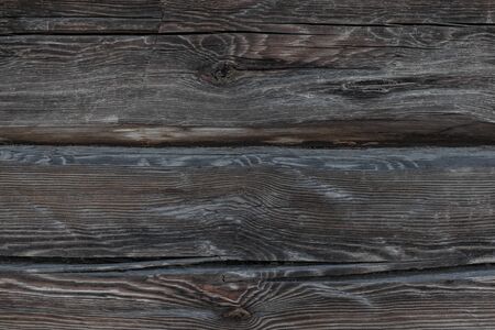 Empty old wooden texture board with natural background. Surface and pattern on plank for background and copy spaceの写真素材