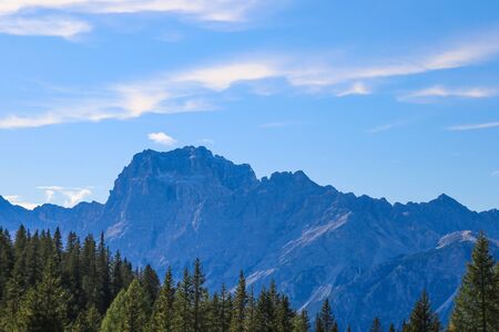 Dolomites landscape. Italian alps. Summer time natureの写真素材