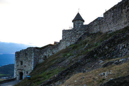 Fragment of an old stone defensive fortress