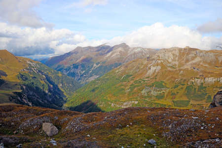 Nice view of the Alps. Autumn clear day. Austriaの写真素材