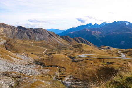 Landscape shot from the Grossglockner area, Austriaの写真素材