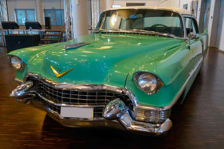 Wroclaw, Poland, August 24, 2021 Beautiful old Cadillac carのeditorial素材