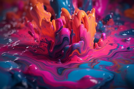 Abstract bright background. Generative AIの素材