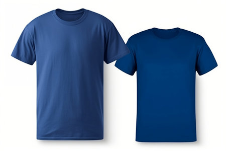 t shirt isolated on white. Generative AIの素材