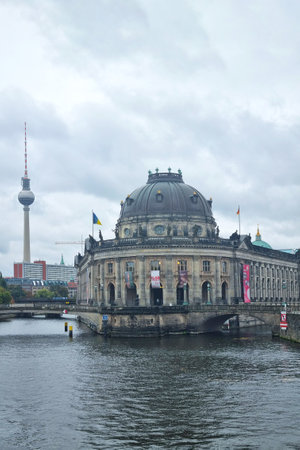 Berlin, Germany, October 1, 2022: view of the main sights of Berlin.のeditorial素材