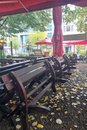 Berlin, Germany, October 2, 2022: do not work cafes in Berlin.のeditorial素材