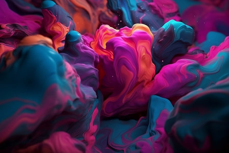 abstract smoke background. Generative AIの素材