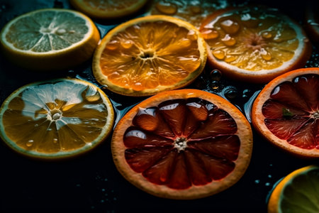 orange and cinnamon. Generative AIの素材