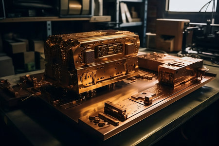 the machine of the machine. Generative AIの素材