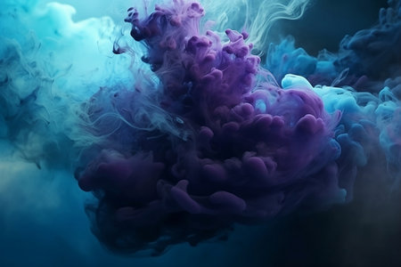 underwater scene with reef. Generative AIの素材