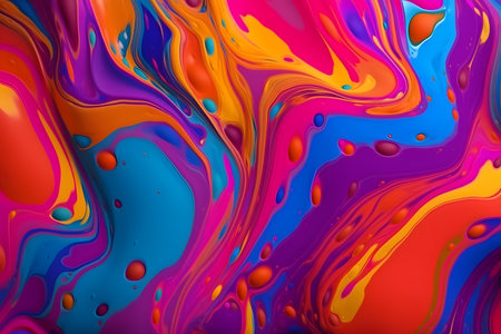 abstract colorful background. Generative AIの素材
