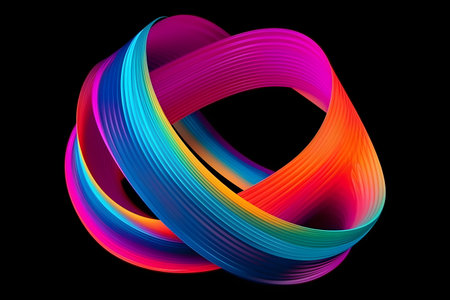 abstract colorful background. Generative AIの素材