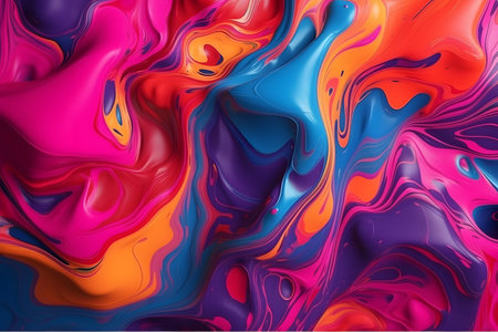 abstract colorful background. Generative AIの素材