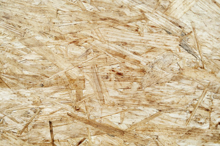 Texture of pressed wood, chipboard. Construction materials background