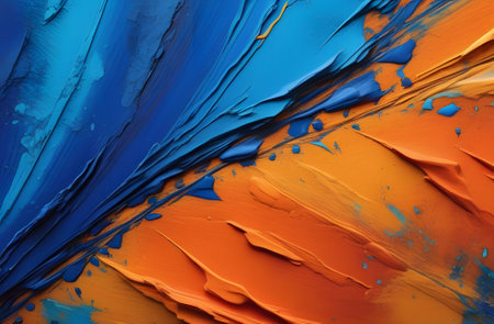 red and yellow background. Generative AIの素材