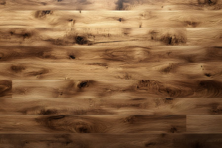 High-resolution image showcasing a detailed natural wood texture, rich brown tones and intricate grain patterns. ideal for interior design concepts, flooring, and material backgrounds. Generative AIの素材