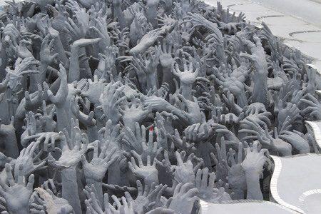 Zombie - Hands reaching outの写真素材