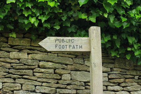 Public Footpathの写真素材