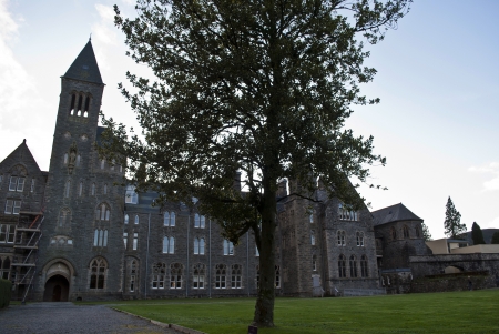 st. benedict's abbey in fort augustus in scotlandのeditorial素材