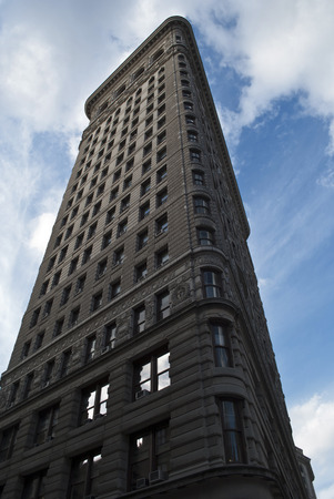 the flatiron building in manhattanのeditorial素材